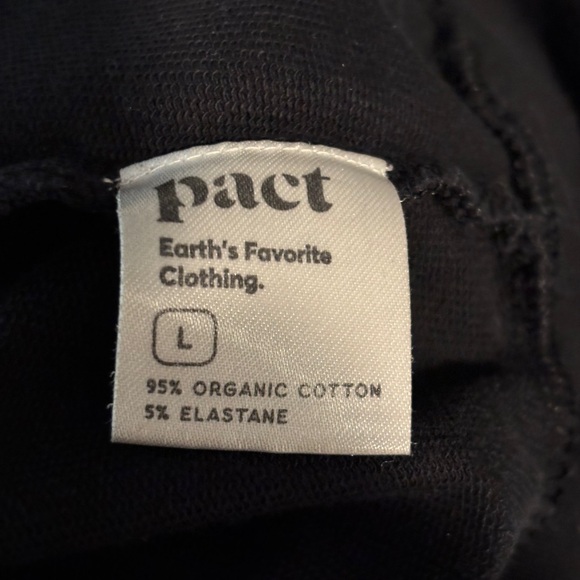 Pact Black Crewneck Sweatshirt - Picture 4 of 7